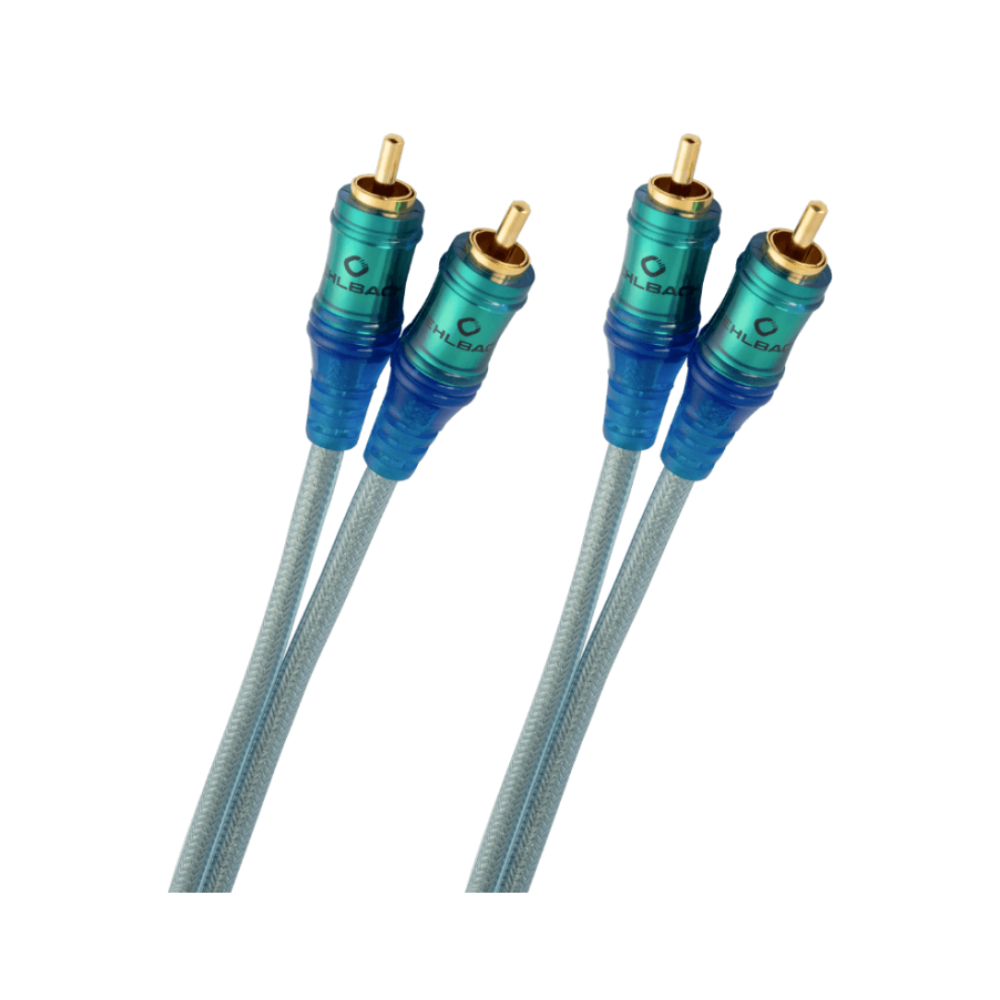 1000 x 1000 (83) Oehlbach NF Audio Διπλό RCA Ice Blue - Εικόνα 1