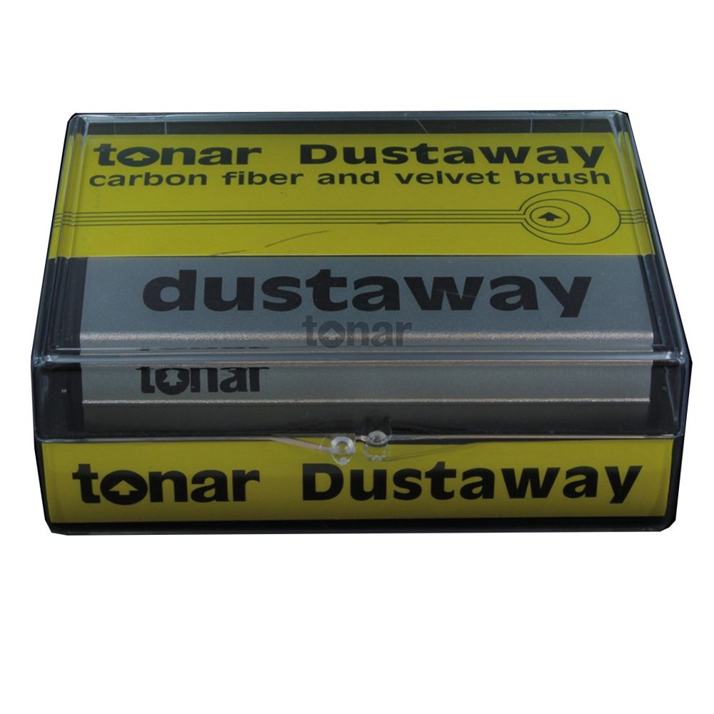 Tonar - 4365 Dustaway Carbon Fiber And Velvet Record Brush
