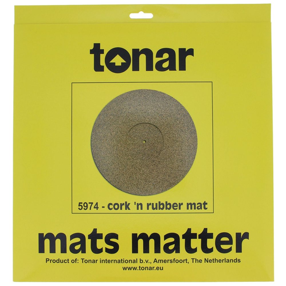 Tonar - 5974 Cork/Rubber Turtable Mat