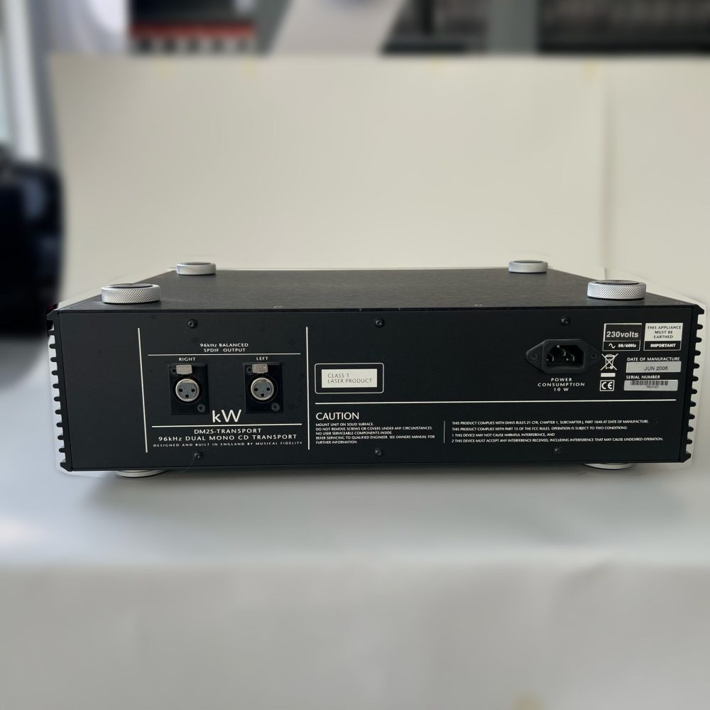 Musical Fidelity KW DM25 SET DAC-TRANSPORT (USED)