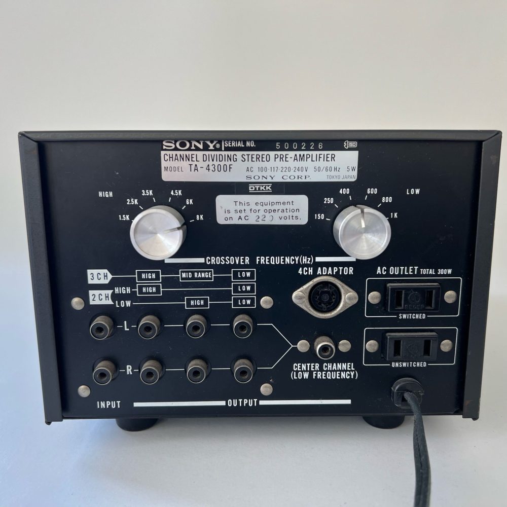 Sony TA-4300F Dividing preamp (USED)