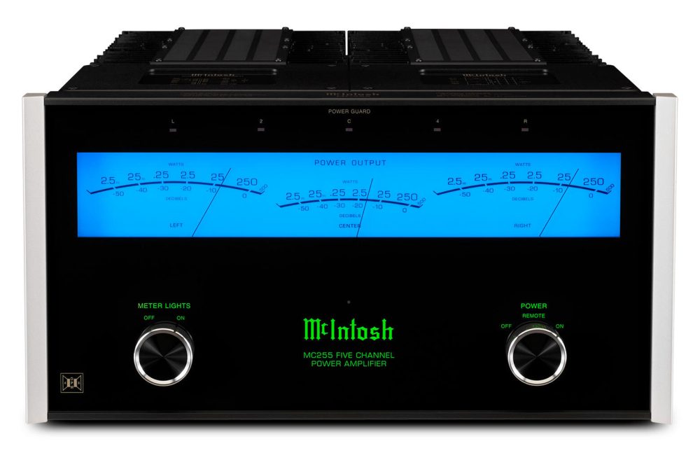 McIntosh MC255 5-Channel Solid State Amplifier