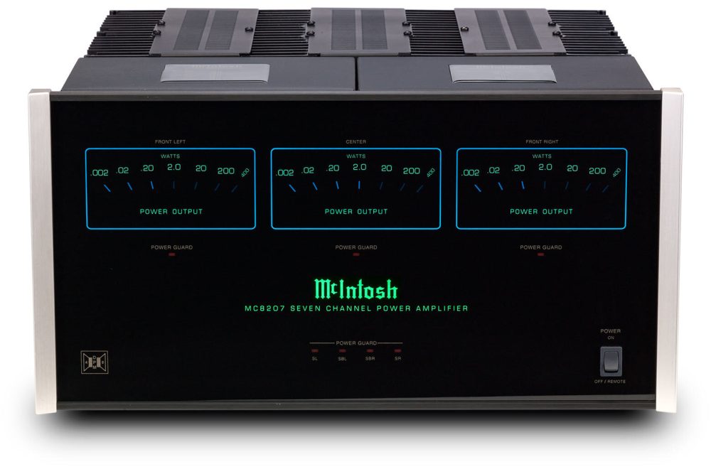 McIntosh MC8207 7-Channel Solid State Amplifier