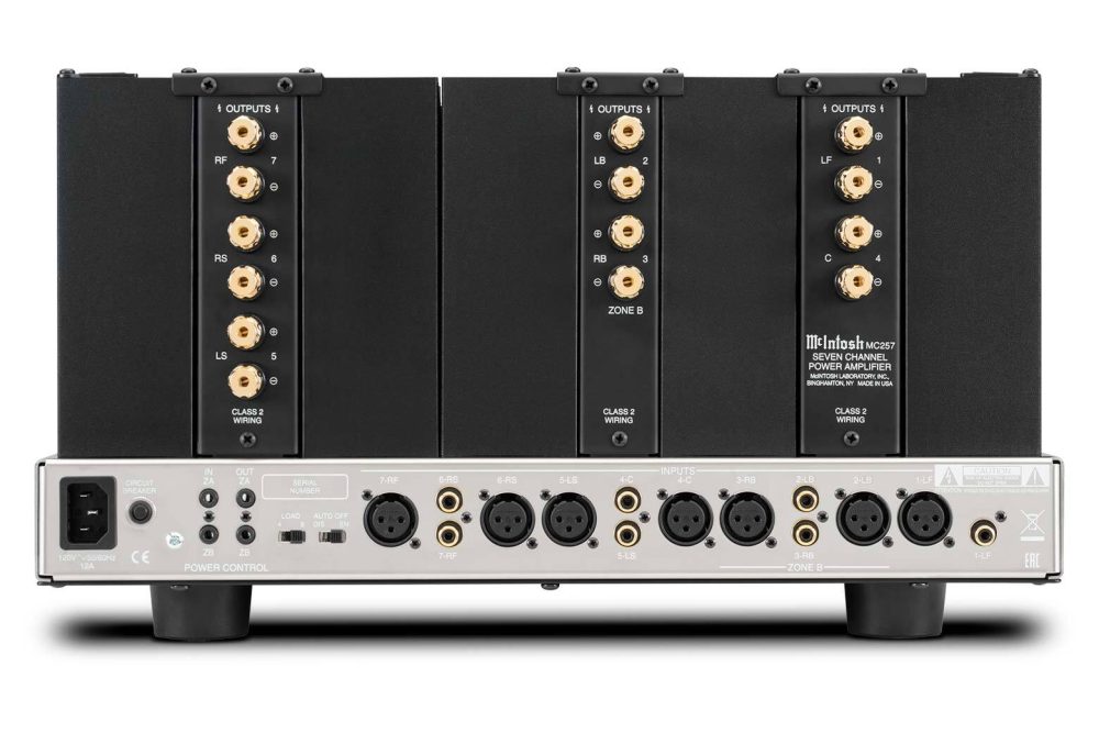 McIntosh MC257 7-Channel Solid State Amplifier