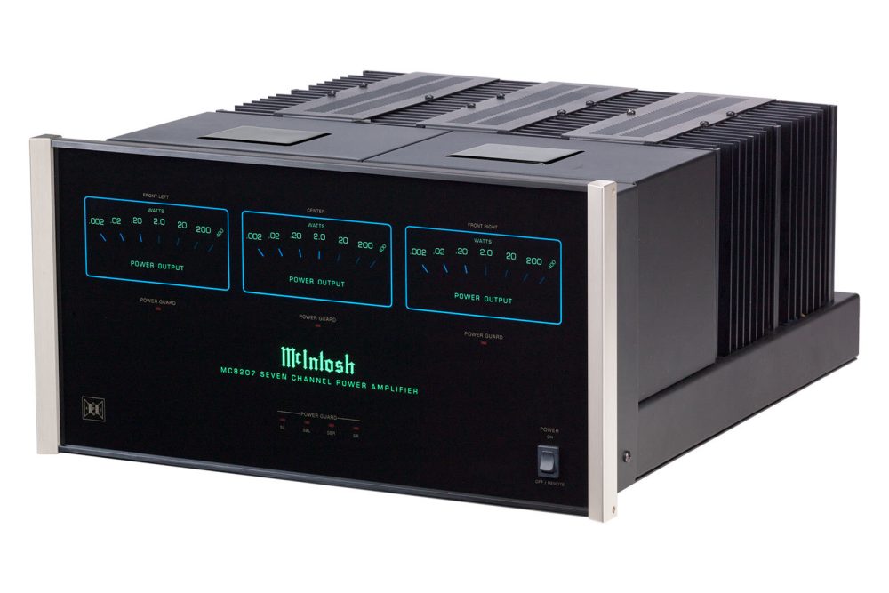 McIntosh MC8207 7-Channel Solid State Amplifier