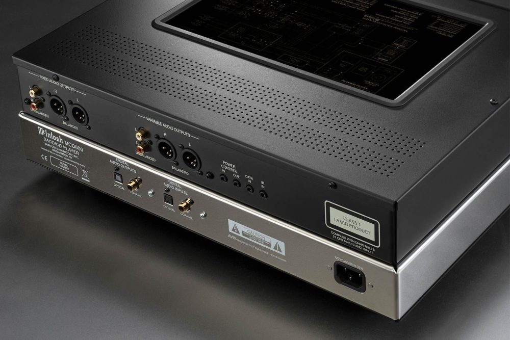McIntosh MCD600 2-Channel SACD/CD Player