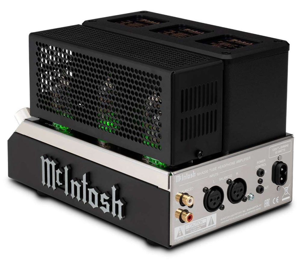McIntosh MHA200 2-Channel Vacuum Tube Headphone Amplifier