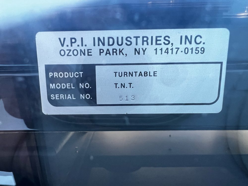 VPI Turntable (USED)