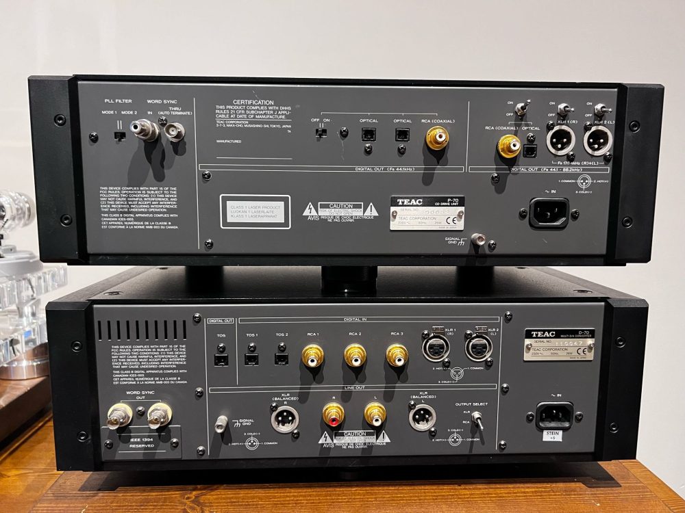 TEAC  CD P-70, DAC D-70 (USED)