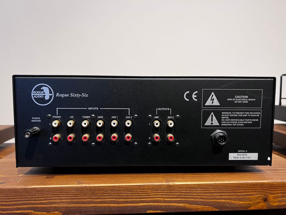 Rogue Audio Pre 66 -Power Μ120 SET (USED)